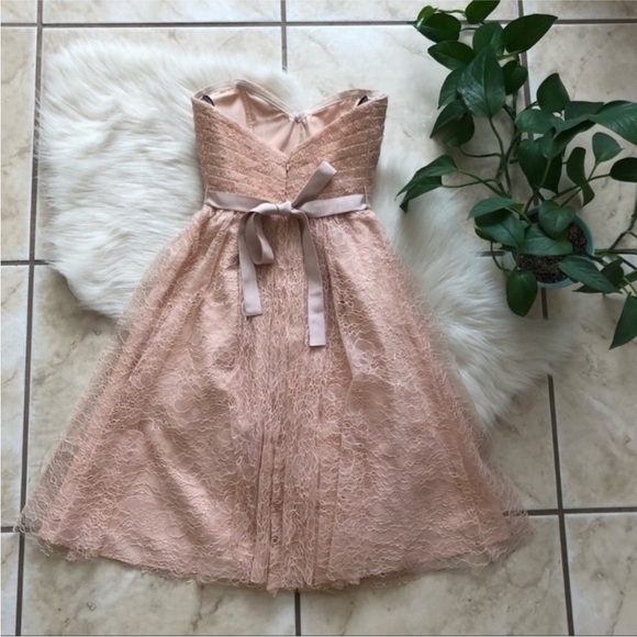 Jenny Yoo Lace Midi Bridesmaid Gown - Picture 2 of 9